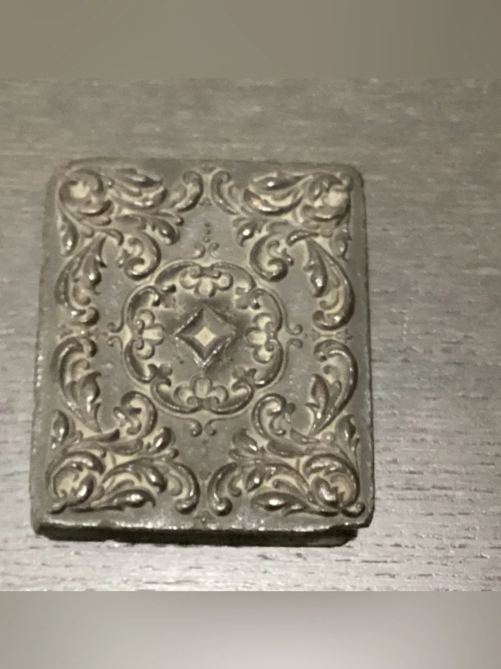 Antique Thermoplastic Case, Union Case Woman in the Photo.  Case deeply